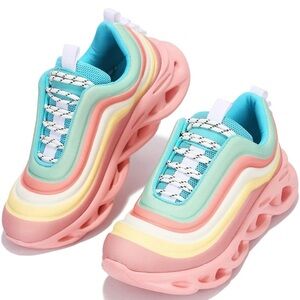 Chunky Platform Marshmallow Casual Fashion Sneakers for Women
